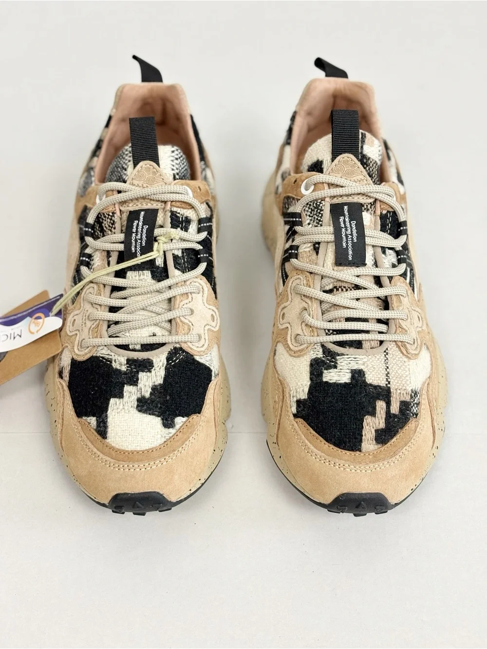 Free People Flower Mountain Yamano 3 Sneakers in Mud Light Brown Size 8.5